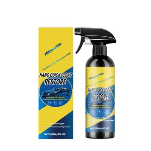 Car Nano Coating Spray, Nanotechnology Coating, Quick Detail Spray, Spray Detailer, Spray Wax, Home Paint Surface Renewal Gloss Fast Application Convenient Brightening Maintenance Agent