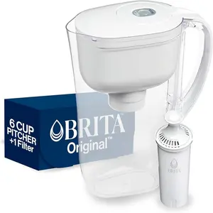 Metro Water Filter Pitcher with SmartLight Change Indicator, Includes 1 Filter, Small - 6-Cup Capacity