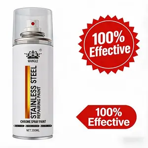 Stainless steel repair spray - Long-lasting chrome surface treatment for automobiles, tools and hardware