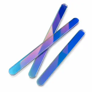 Blue Mirror Popsicle Sticks 12 count