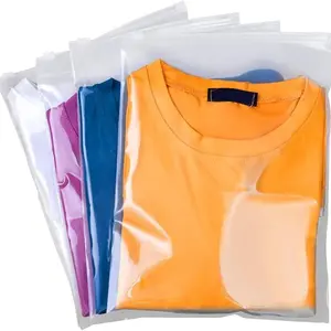 Clear Clothes Storage Bag, 50pcs Reusable Clothes Storage Bag, Travel Clothes Storage Bag, Waterproof Clothes Organizer for Home & Travel, Plastic Cover, Household Items