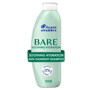 Head & Shoulders Bare Soothing Hydration Dandruff Shampoo, Anti-Dandruff Treatment, 13.5 FL OZ Head & Shoulders Bare Soothing Hydration Dandruff Shampoo, Anti-Dandruff Treatment, 13.5 FL OZ
