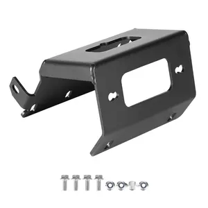 Winch Mount Kit For Honda Foreman, Rancher, Rubicon ATV Models (2014-2021) Heavy Duty Steel Front Bumper Mount, Bolt-On Installation, Corrosion Resistant Hardware, All Weather Off-Road Utility Vehicle Accessory