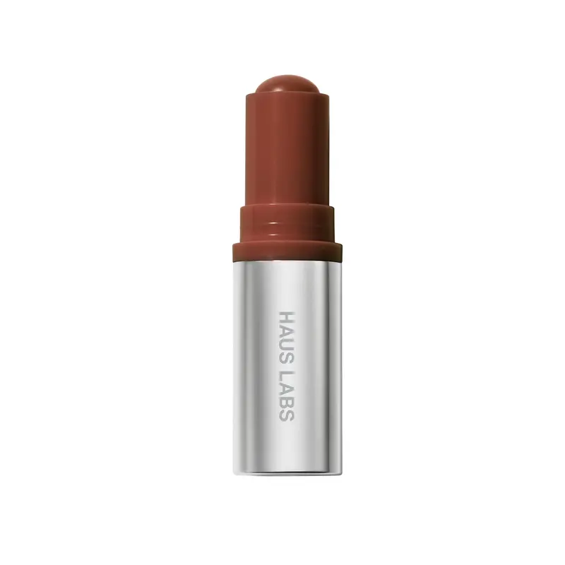 HAUS LABS Color Fuse Lip + Cheek Blush Balm Stick | Longwear Hydrating Lip & Cheek Color