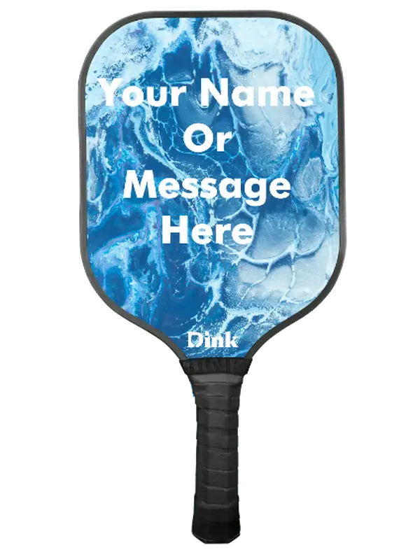 Blue Ocean Pickleball Paddle by Dink I Customizable