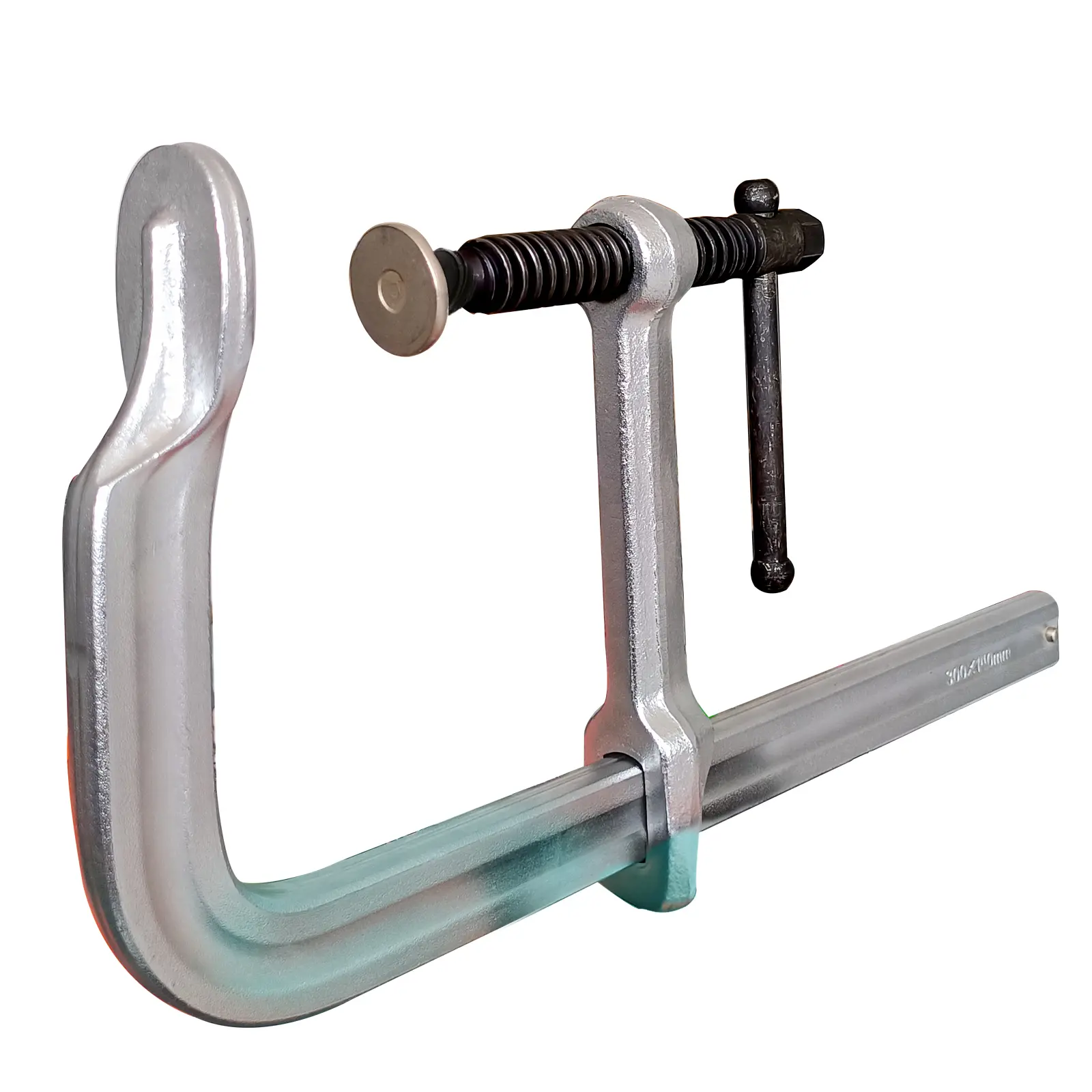 Demweison 12" Heavy Duty Cr-V Steel C-Clamps with Swivel Pad, 1000 lbs Clamping Force, 4-3/4"-3/4" Throat Hand Tools for Woodworking, Welding, DIY Projects