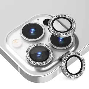 Silver Diamond Galaxy & iPhone Camera Lens Protection
