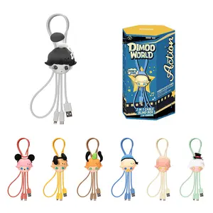 DIMOO WORLD × DISNEY Series-2 in 1 Cable Blind Box