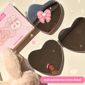 cutie heart pocket mirror cutie heart pocket mirror