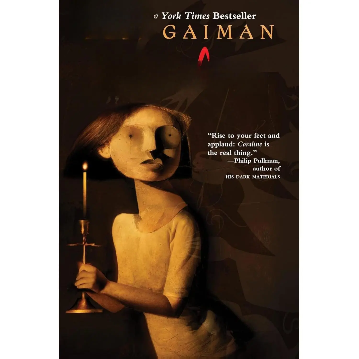 Coraline (Paperback) by Neil Gaiman, Illustrated by Dave McKean, 2003 Publication, New York Times Bestseller, Newbery Medal Winner, with Foreword