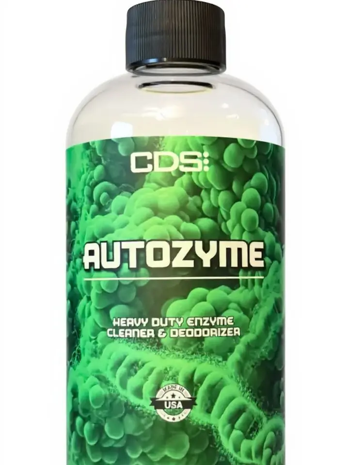 CDS Autozyme Heavy Duty Enzyme Cleaner & Deodorizer - USA Made Formula for Effective Cleaning and Odor Elimination