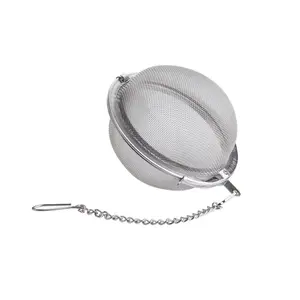 Stainless Steel Tea Ball Portable Mesh Brewing Accessory for Ideal Cup of Tea