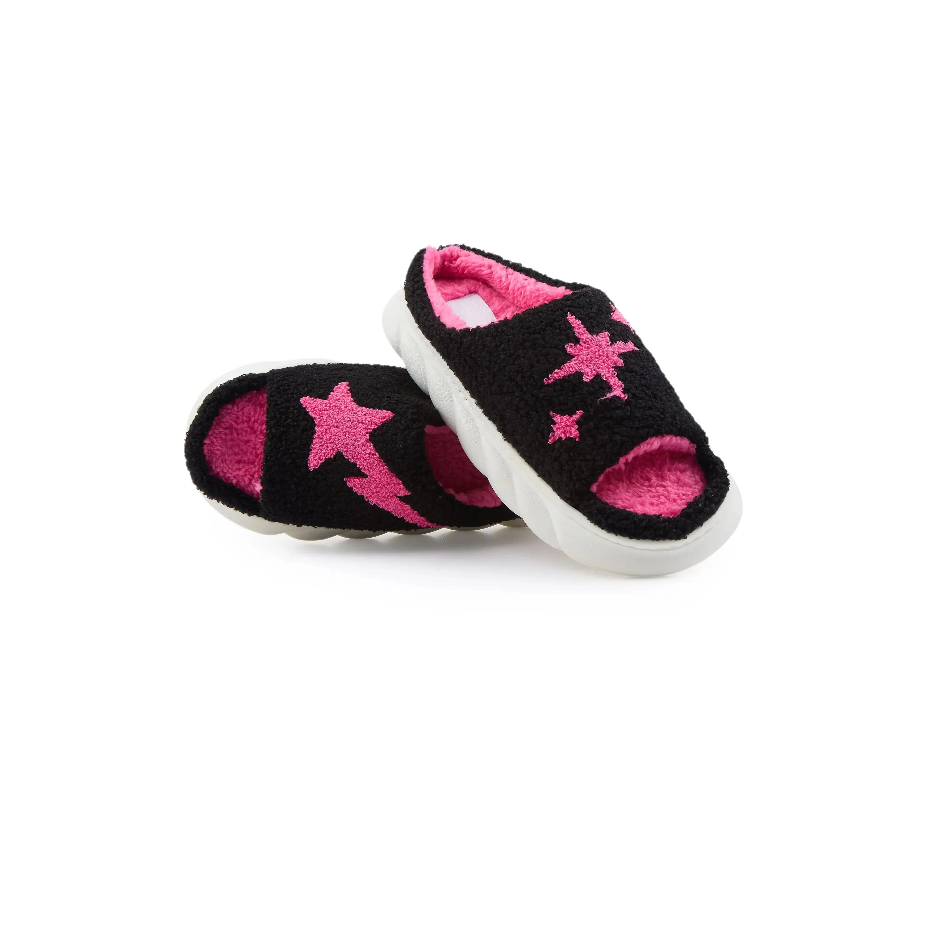 Ralonda Black Slippers