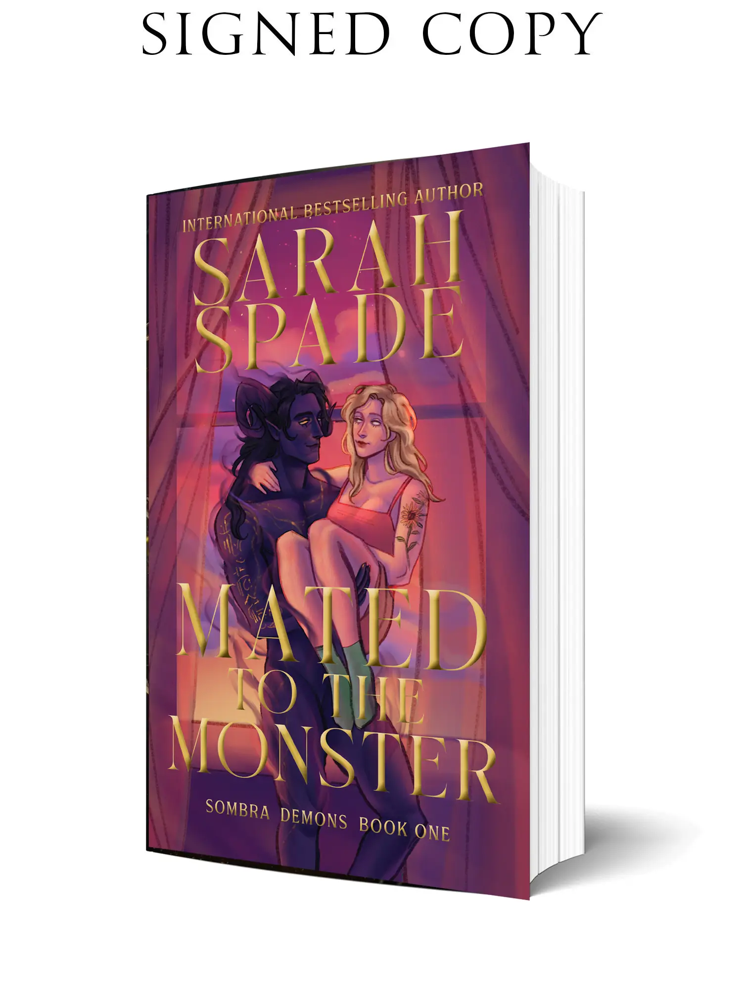 Mated to the Monster by Sarah Spade (Mass Market Paperback Collector’s Edition)