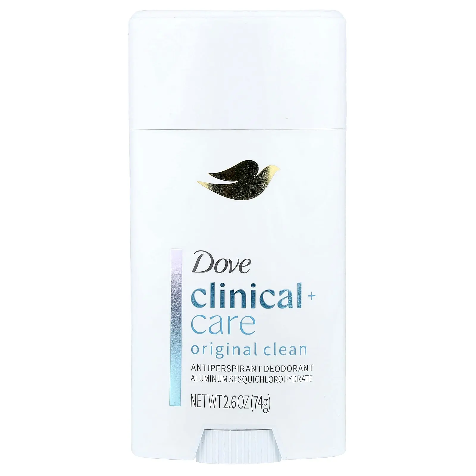 Dove Clinical + Care, Antiperspirant Deodorant, Original Clean, 2.6 oz (74 g)
