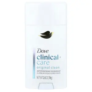 Dove Clinical + Care, Antiperspirant Deodorant, Original Clean, 2.6 oz (74 g)