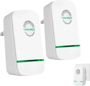 New high-efficiency energy-saving plug, smart power factor saver, plug-in voltage stabilizer. Lightning-proof and flame-retardant power saving box for home, office and dorm daily use