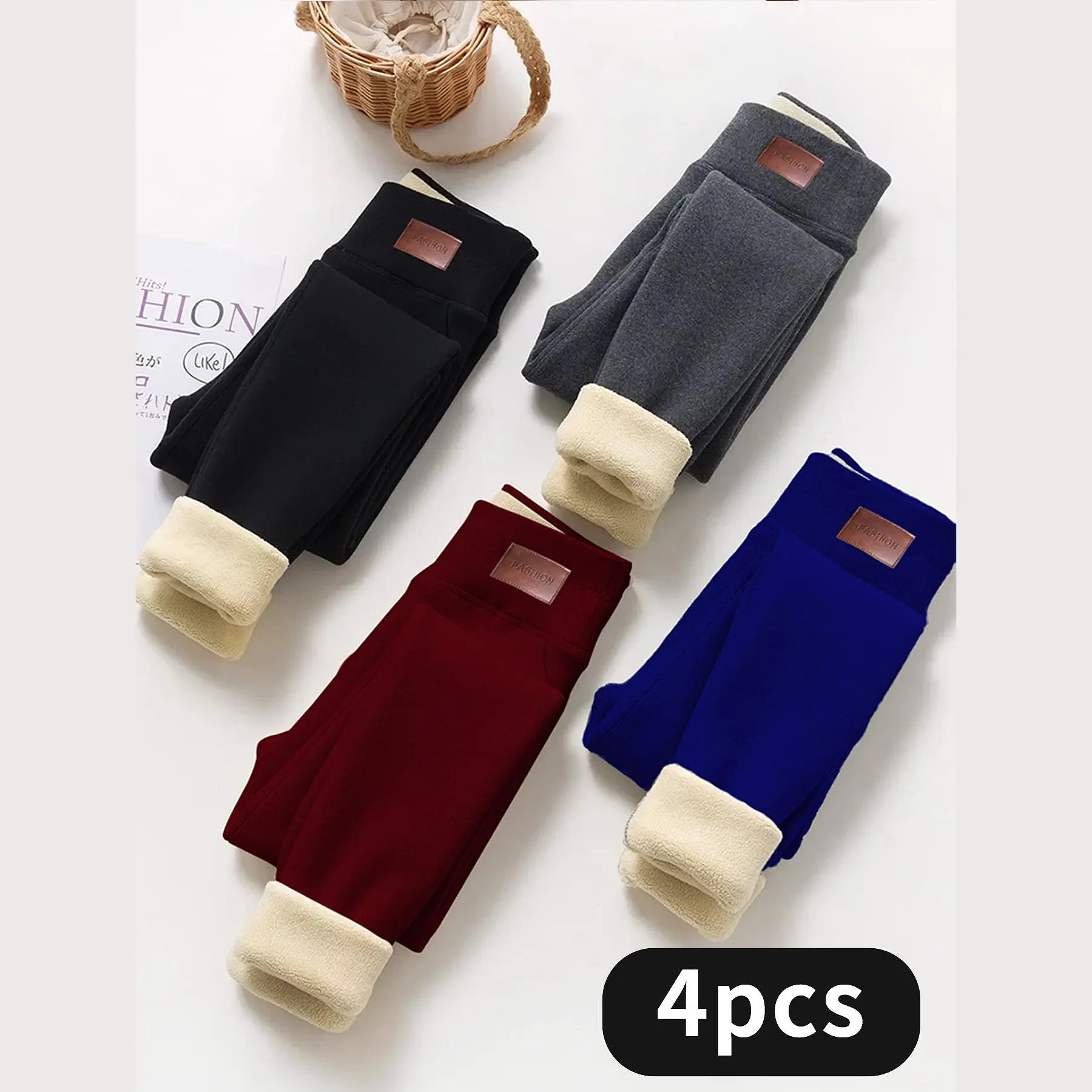 4Pcs (Black+Gray+Red+Blue)