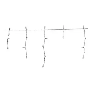 Noma Inliten 47911-88 HW LED Twinkling Micro Icicle Light Set- 105 Count