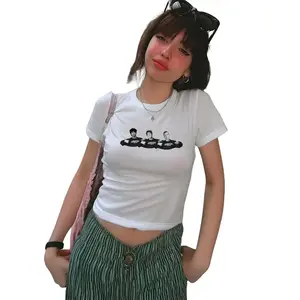 Vintage Role Model Collab Slushy Noobz Baby Tee - Babytee Y2k - Y2k Merch - Vintage Y2k Top