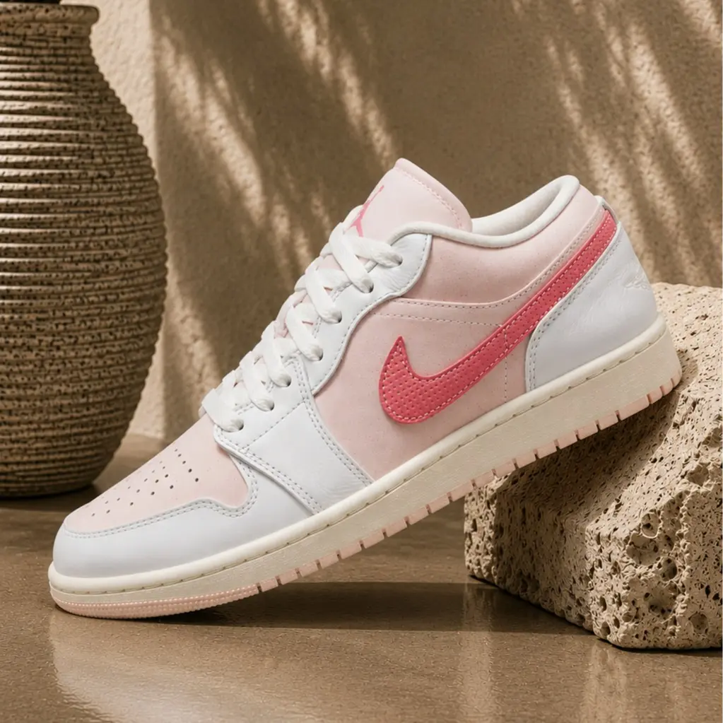 Nike Air Jordan 1 Low SE Strawberry Milkshake IB8156-133 Womens Fashion Sneakers New