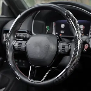 Car Steering Wheel Cover, Non-slip & Wear-resistant Steering Wheel Cover, Universal Car Interior Accessories for All Seasons