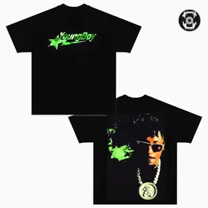 YoungBoy Graphic T-Shirt, Rap Artist Portrait Tee, Hip Hop Music Merch Shirt, Vintage Rap Style T-Shirt, Y2K Streetwear Graphic Tee, Urban Trap Rap Shirt, Aesthetic Graphic Tee, Concert Outfit Gift For Fans