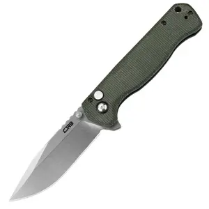 CJRB Chord Survival Tool Knife with AR-RPM9 Steel Blade G10 And Micarta Handle Folding Hunting Knives for Outdoor Use and FathersDayGift