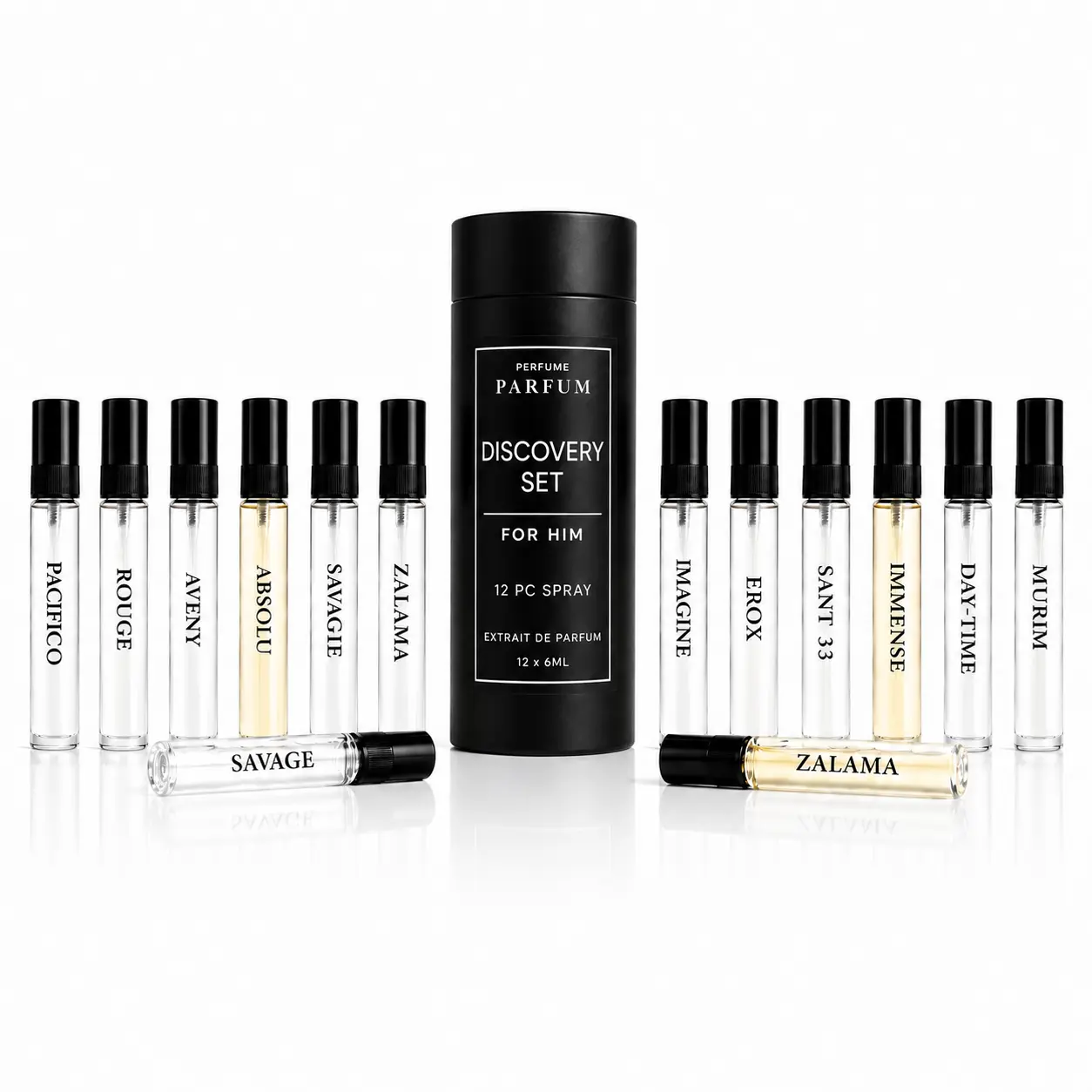 12pc Inspired by Fragrance Discovery Set: Spray Perfumes Scent Set Parfum Set