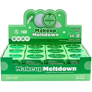 Bálsamo Limpiador Hidratante Meltdown Oz Lab Makeup - Venta al por Mayor Display 24 Unidades (OFR-8402)
