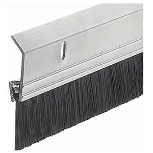 SB36H Heavy Duty Brush Door Sweep, Aluminum - 2 x 36 in.