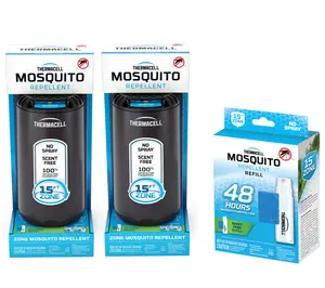 Thermacell Patio Shield Mosquito Repeller Duo w/ 72hrs Repellent