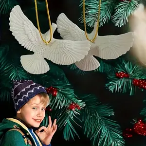 1/20pcs Charming 'Home Alone' Inspired Doves - Authentic Replica Holiday Hanging Ornaments for Christmas, Halloween, Fall Decor