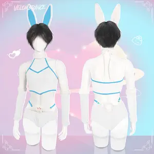KORURACLUB Velombrance AS06 Cute Bunny Ear Knitwear - Menswear Cosplay Costume Clothes for Men's Special Occasions Men summerwins,summerwins