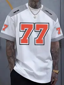 Summer Men's Casual Breathable Thin T-Shirt, Comfortable Fitted Short Sleeve Top, Versatile Fashion Tee, Menswear, Streetwear