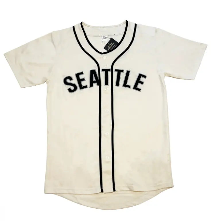 Seattle Steelheads baseball Jersey - cream