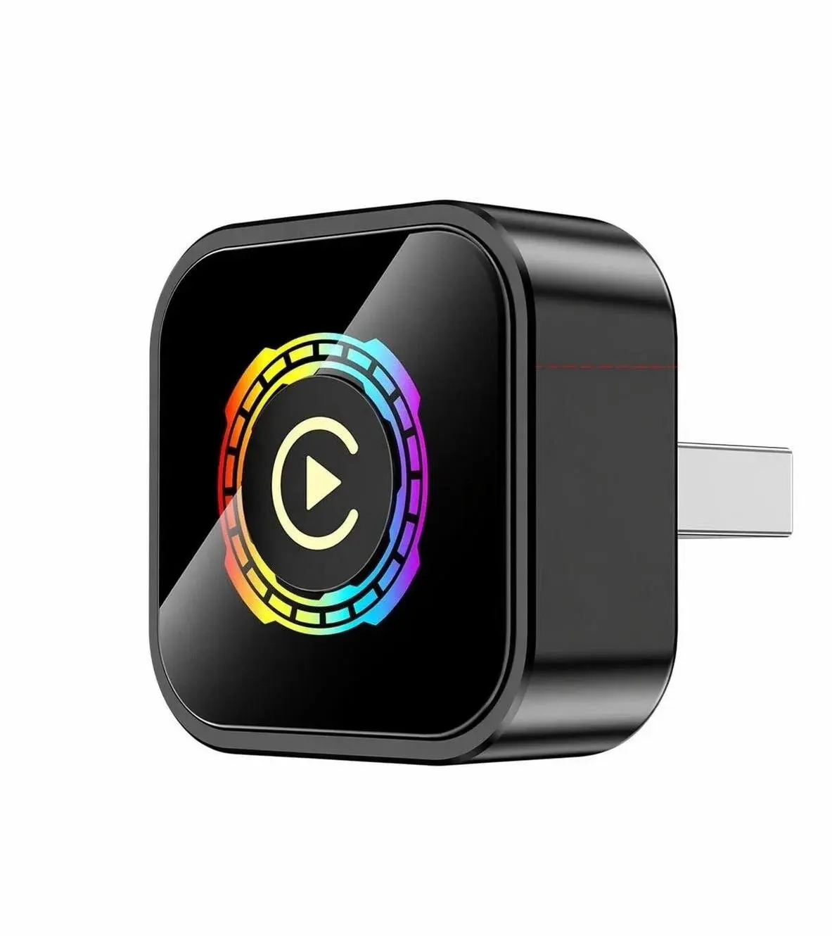 Wireless CarPlay Adapter - Upgraded with Stable Signal, Automatic Connection, Car Audio Support; Compatible with Android 11+ & Apple 10+ Systems, Ideal for Daily Driving & Road Trips