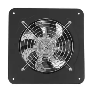110V 50W Wall Window Mounted Exhaust Fan Copper Motor 2600RPM Ventilation for Kitchen Bathroom Office Workshop Basement 60dB Low Noise Easy Install