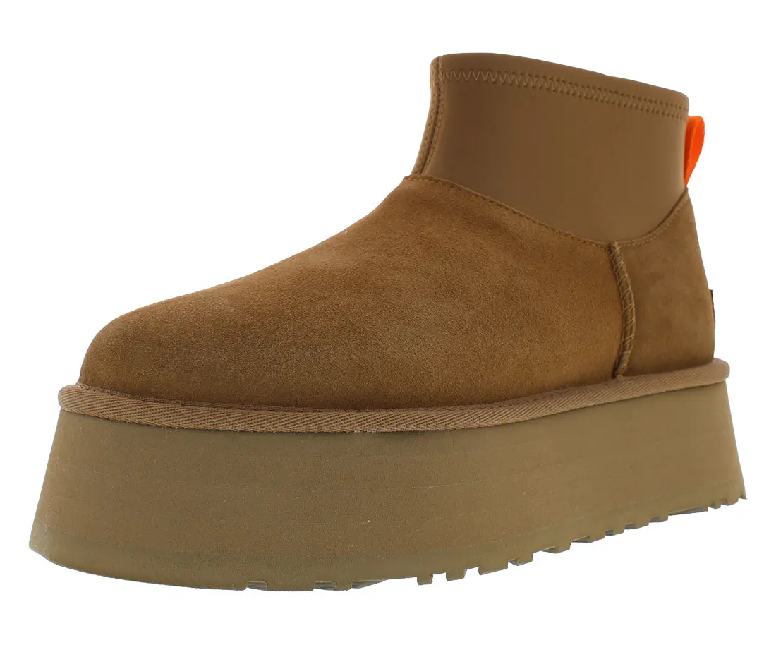 Women's UGG Classic Mini Dipper Slip-On Casual Boots, Comfortable Women's Footwear
