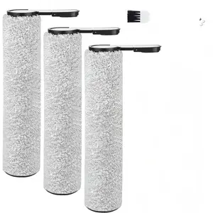 F25 Replacement Accessories Fit for Roborock F25/ F25 ACE/ F25 ALT/ F25 LT/ F25 RT Cordless Wet Dry Vacuum Cleaner,3 Main roller brushes, Cleaning Kit