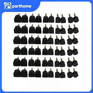 60PCS 5-Sizes High Heel Shoe Repair Tips, Taps, Pins, Dowel Lifts for Footwear Replacement