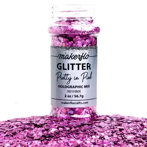 Pretty In Pink Chunky Glitter