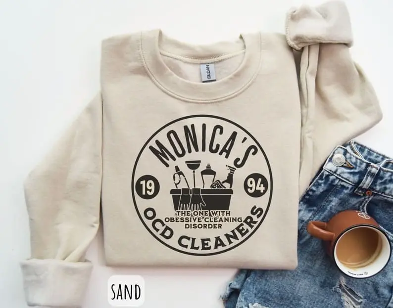 Monica Friends Sweatshirt Friends Crewneck, Friends Inspired Sweatshirt All Size