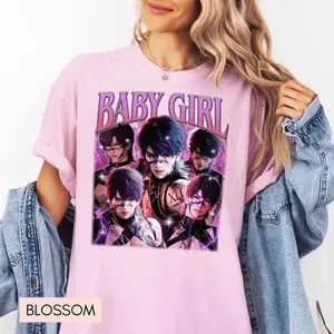 Graphic Baby Girl Sylus Love and Deepspace Vintage 90s Bootleg Comfort Color T-shirt, Sylus Shirt Retro Sylus Love and Deepspace Shirt