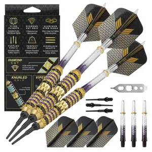 Viper Wizard Purple/Black Soft Tip Darts 18 Grams