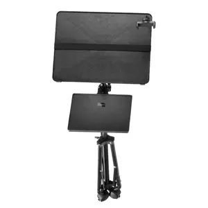 VEVOR Projector Stand, Laptop Stand Tripod Adjustable Height from 26.97 to 63 in, Portable Projector Tripod Stand with Tray Gooseneck Phone Holder, for Outdoor Movies, Home, Office, Stage or Studio