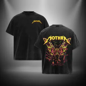 Mortha Godzilla King of the Monsters Vers Gojira Washed TShirt Hoodie Sweater Monster Vers Toho Vers Menswear Gift for movie fans Top Apparel Classic Oversized Seamless Simple Straight Man Clothes Cotton designer shirts