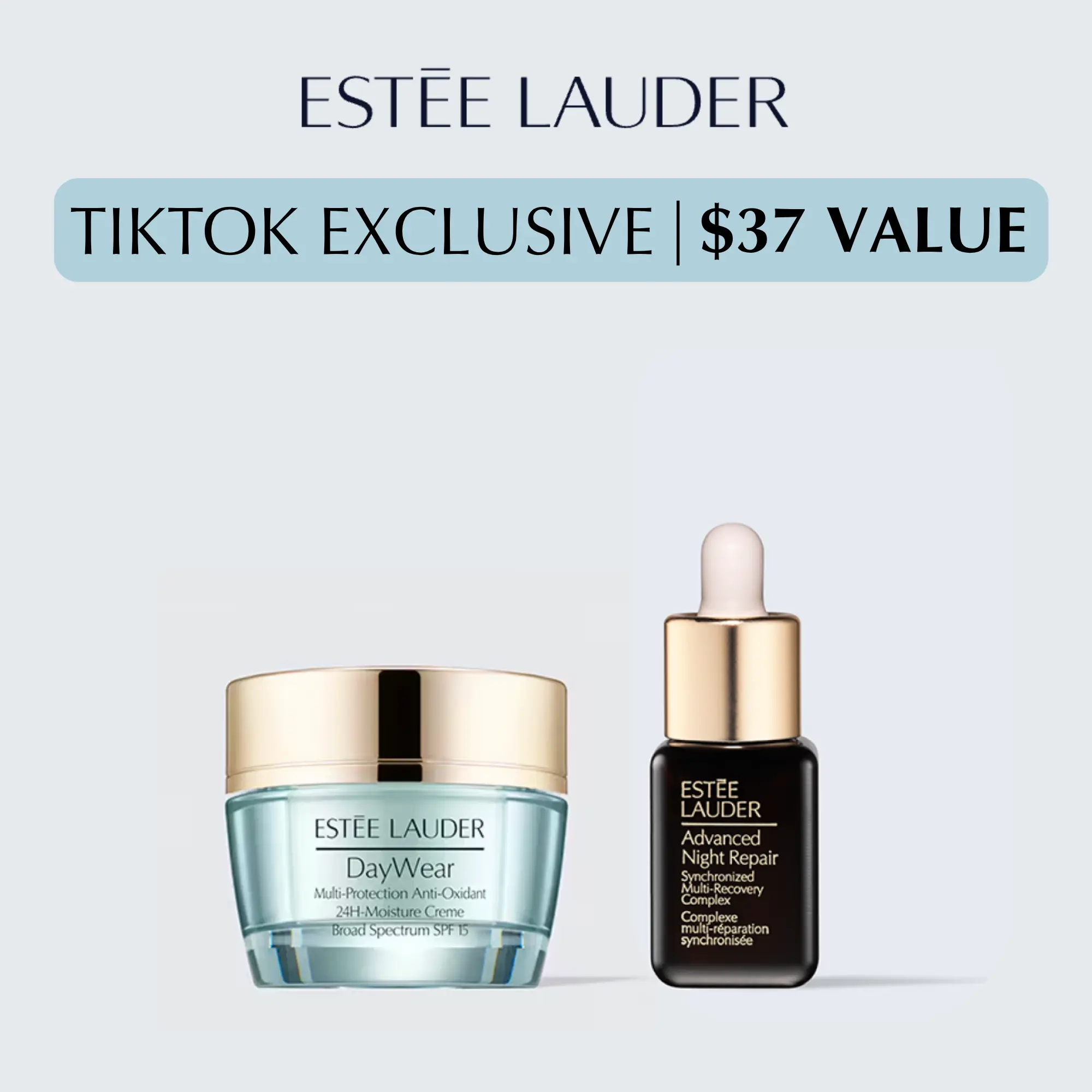 Renew + Hydrate - Repair Serum + Moisturizer Mini Skincare Set | Estée Lauder Renew + Hydrate - Repair Serum + Moisturizer Mini Skincare Set | Estée Lauder