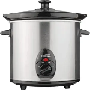 Brentwood Btwsc130S Brentwood 3-Quart Slow Cooker (Stainless Steel Body)