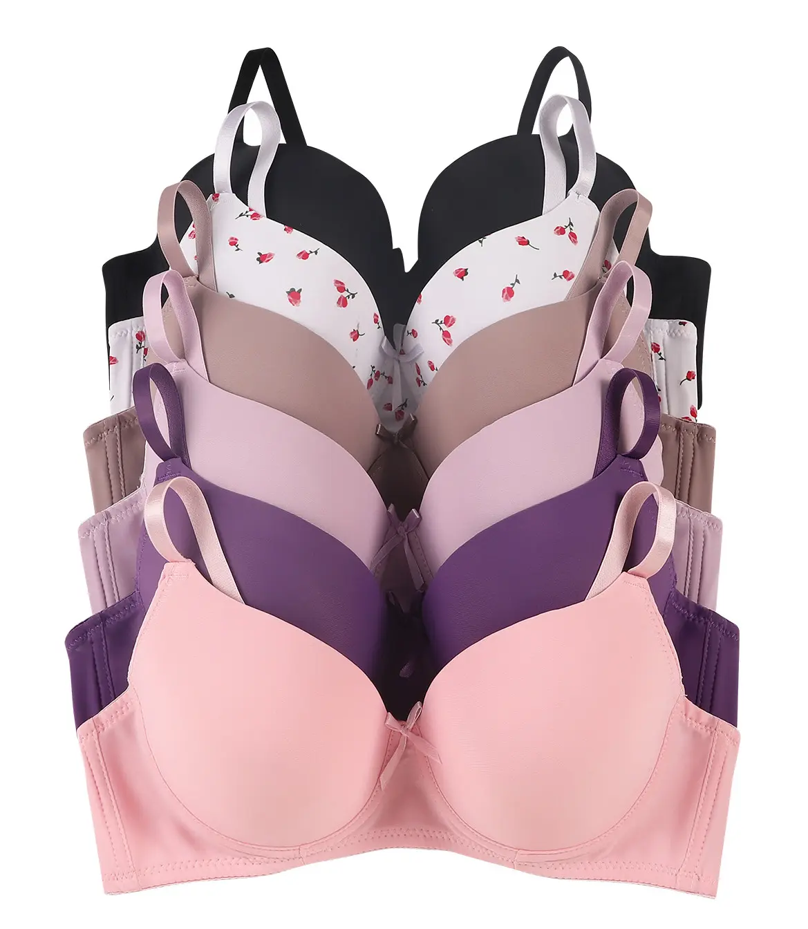 Women's 6 Packs Underwire Bras
